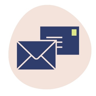 A mail icon.